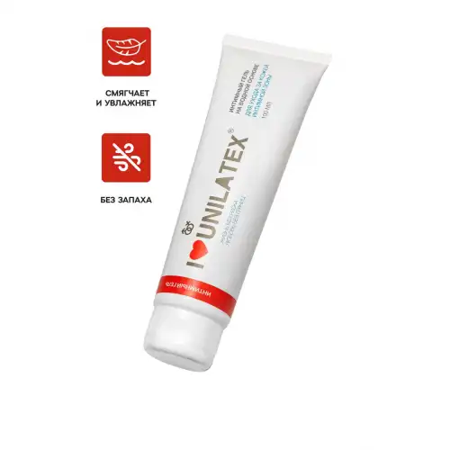 Фото Unilatex Гель-лубрикант Unilatex Gel, Классический, 100 мл.