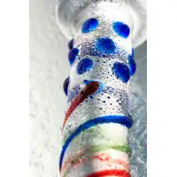 Фото Sexus Glass Нереалистичный фаллоимитатор Sexus Glass, стекло, прозрачный, 18 см