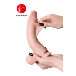 Реалистичный фаллоимитатор My Babe My Dear, TPE, телесный, 22,5 см