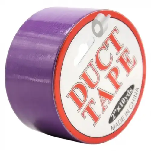 Фото KISSEXPO Бондажный скотч Duct Tape фиолетовый 15 м