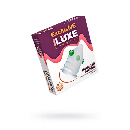 Изображение Luxe Презервативы Luxe, exclusive, «Поцелуй ангела», 18 см, 5,2 см, 1 шт.