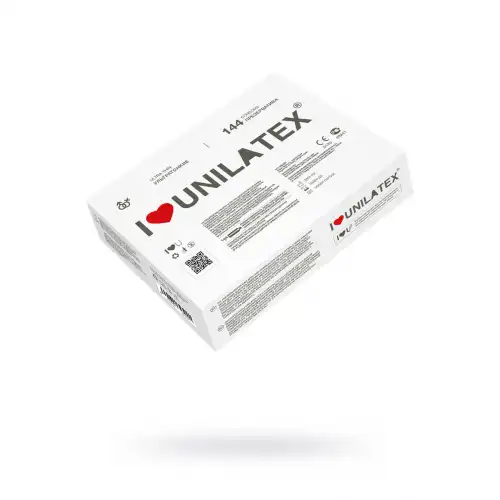 Изображение Unilatex Презервативы Unilatex, ultrathin, ультратонкие, 19 см, 5,4 см, 144 шт.
