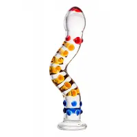 Фото Sexus Glass Нереалистичный фаллоимитатор Sexus Glass, стекло, прозрачный, 20 см