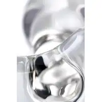 Изображение Sexus Glass Анальная втулка Sexus Glass, стекло, прозрачная, 10,5 см, Ø 3,5 см