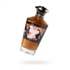 Масло массажное для тела Shunga «Пьянящий шоколад» (Intoxicating Chocolate), разогревающее, 100 мл
