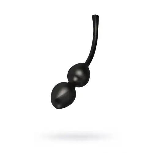 Изображение MYSTIM Вагинальные шарики Mystim Jane Wonda Geisha Balls duo, электростимуляция, силикон, черные, Ø 3,5 см