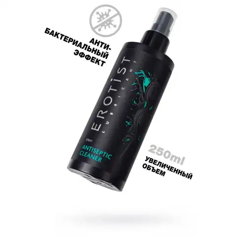 Фото Erotist Lubricant Антибактериальное средство Erotist Toy Cleaner, для обработки игрушек, 250 мл