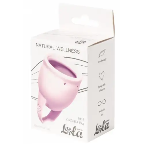 Фото Lola Toys, Россия Менструальная чаша Natural Wellness Orchid Lavander 20 мл
