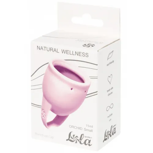 Изображение Lola Toys, Россия Менструальная чаша Natural Wellness Orchid Lavander 15 мл
