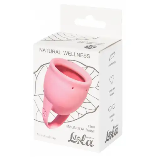 Изображение Lola Toys, Россия Менструальная чаша Natural Wellness Magnolia Light Pink 15 мл