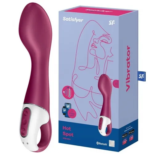 Изображение Satisfyer, Германия Смарт-вибратор с подогревом для зоны G Satisfyer Hot Spot