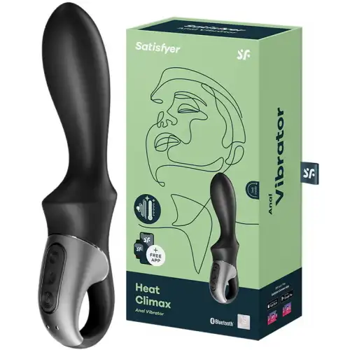 Фото Satisfyer, Германия Анальный смарт-вибратор с подогревом Satisfyer Heat Climax