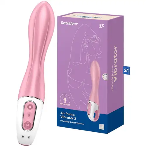 Фото Satisfyer, Германия Расширяющийся вибратор Satisfyer Air Pump Vibrator 2