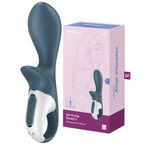 Фото Satisfyer, Германия Расширяющийся анальный вибратор Satisfyer Air Pump Booty 2