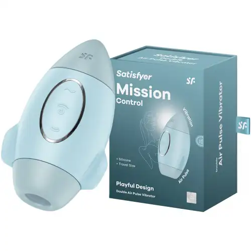 Изображение Satisfyer, Германия Вакуумно-волновой вибростимулятор Satisfyer Mission Control (blue)