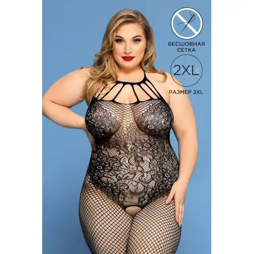 Candy Girl, Гонконг Костюм-сетка Candy Girl Hera, нейлон, черный, 2XL — купить в Минске Фото Candy Girl, Гонконг Костюм-сетка Candy Girl Hera, нейлон, черный, 2XL