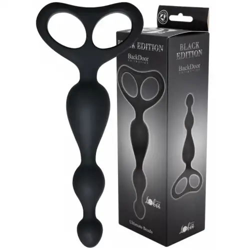 Фото Lola Toys, Россия Анальная елочка Ultimate Beads Black