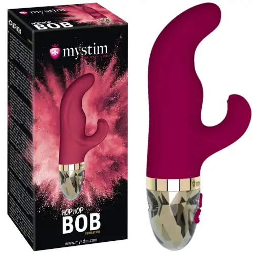 Фото MYSTIM Вибратор-кролик Mystim Hop Hop Bob фуксия