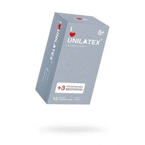 Фото Unilatex Презервативы Unilatex Dotted №12 с точками
