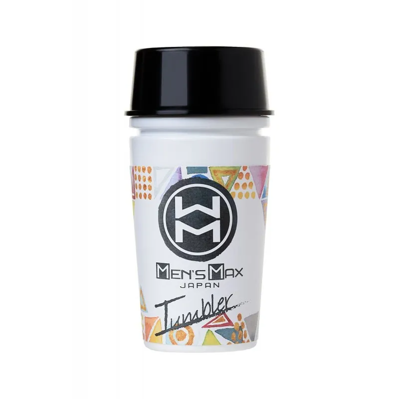 Фото MensMax Мастурбатор нереалистичный, Tumbler Square, MensMax, TPE, белый, 16.3 см