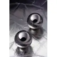 Фото Metal by TOYFA Вагинальные шарики Metal by TOYFA, металл, серебряные, Ø 2,5 см
