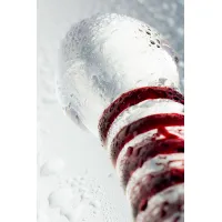 Фото Sexus Glass Двусторонний фаллоимитатор Sexus Glass, стекло, прозрачный, 21 см