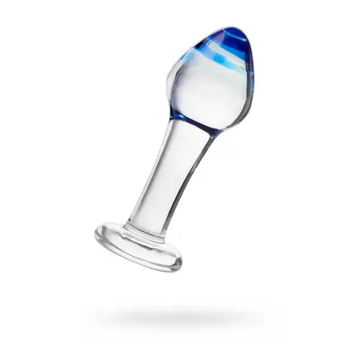 Изображение Sexus Glass Анальная втулка Sexus Glass, стекло, прозрачная, 11,5 см, Ø 4 см