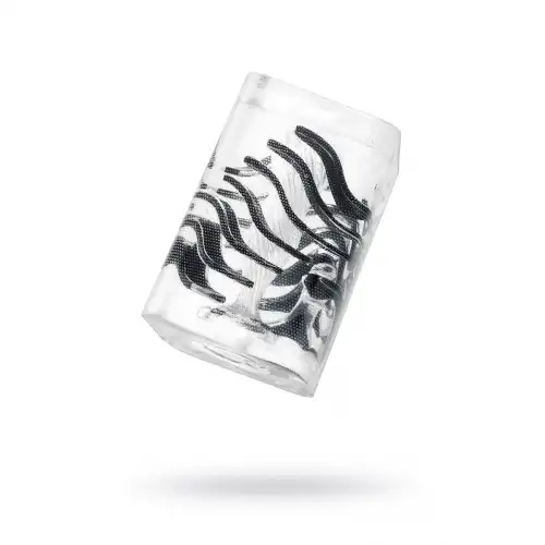 Фото Tenga, Япония Нереалистичный мастурбатор TENGA Crysta Leaf, TPE, прозрачный, 15,5 см