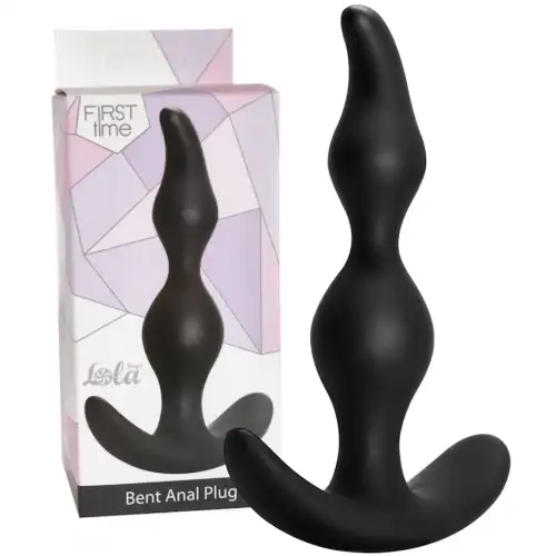 Фото Lola Toys, Россия Анальный стимулятор Bent Anal Plug Black