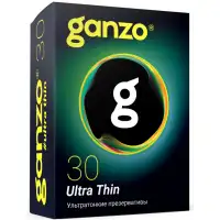 GANZO Презервативы Ganzo №30 Ultra Thin ультратонкие