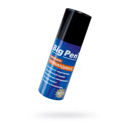 Изображение Биоритм, Россия Крем для увеличения пениса Big Pen для мужчин, 20 мл