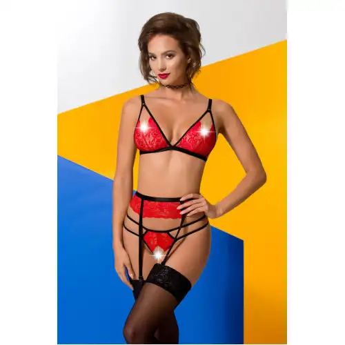 Фото Avanua, Польша Женский комплект Salome red L/XL