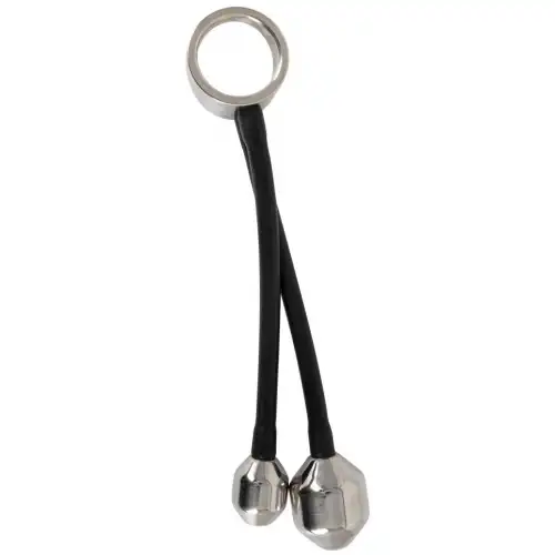 Фото Orion, Германия Эрекционное кольцо с металлическими грузиками Cock ring & Ass plugs