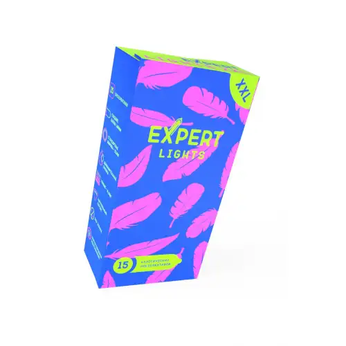 Фото  Презервативы EXPERT Lights XXL, ультратонкие, 15 шт