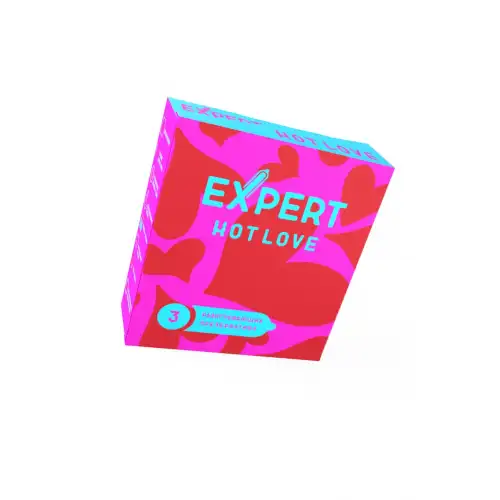 Презервативы EXPERT Hot Love, с разогревающим эффектом , 3 шт — купить в Минске Изображение Презервативы EXPERT Hot Love, с разогревающим эффектом , 3 шт