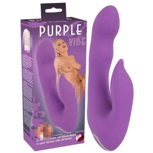 Изображение Orion, Германия Вибратор с клиторальным стимулятором Purple Vibe