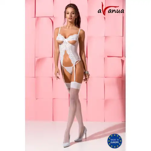 Фото Avanua, Польша Белый корсет Silentia S/M