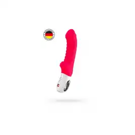 Вибратор Fun Factory Tiger, силикон, красный, 23 см
