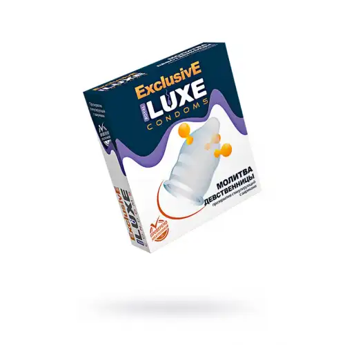 Фото Luxe Презервативы Luxe, exclusive, «Молитва девственницы», 18 см, 5,2 см, 1 шт.