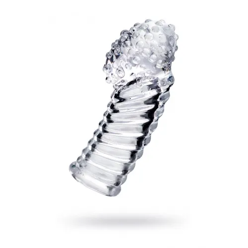 Фото A-toys by TOYFA Насадка на палец A-Toys by TOYFA Dale, ТРЕ, прозрачный, 8,5 см