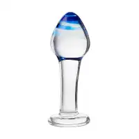 Изображение Sexus Glass Анальная втулка Sexus Glass, стекло, прозрачная, 11,5 см, Ø 4 см