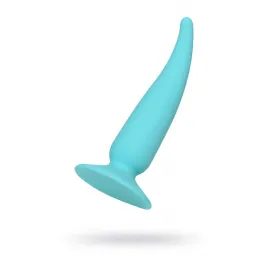 Анальная втулка ToDo by Toyfa Сappy, силикон, мятный, 12,5 см, Ø 2,7 см