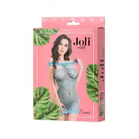 Фото Joli Платье-сетка Joli Carmel, голубой, S/M