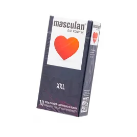 Презервативы Masculan, classic 4, XXL, увеличенного размера, 20 см, 5,4 см, 10 шт.