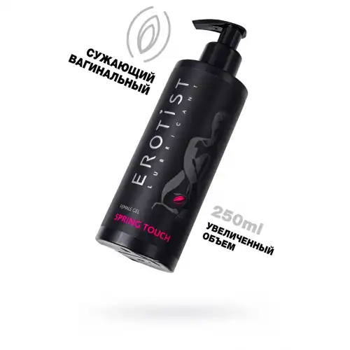 Изображение Erotist Lubricant Гель Erotist для женщин SPRING TOUCH, сужающий вагинальный, 250 мл