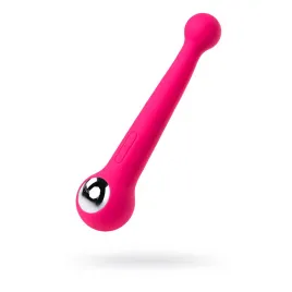 Вибростимулятор SVAKOM BONNIE, силикон, сливово-красный, 19,8 см