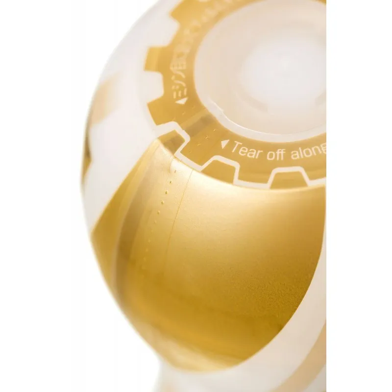 Фото MensMax Мастурбатор нереалистичный MensMax Smart Gear GOLD, TPE, белый, 15 см