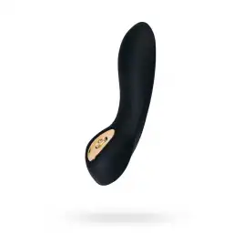 Стимулятор точки G WANAME D-SPLASH Cascade, силикон, черный, 15 см