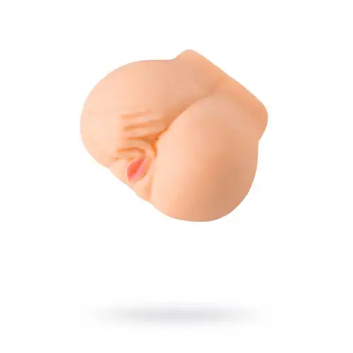 Фото Juicy Pussy by TOYFA Мастурбатор реалистичный Juicy Pussy by TOYFA Chantal с вибрацией, вагина и анус, TPR, телесный