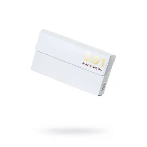 Изображение Sagami, Япония Презервативы Sagami, original 0.01, полиуретан, 17 см, 5,5 см, 5 шт.